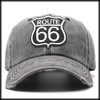 White Fang CZ187 Route 66 Hat, Cap, Cool, Simple, Outdoor,