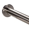 Gedotec Wardrobe Rail Bearing Stainless Steel Matt Brushed | Pack