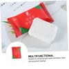 Baluue 1 Pack Disposable Towels for Travel Red Compressed Wipes