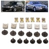 Engine Undertray Clips Screws Set Metal Replacement for E‑Class W211