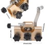 Chainsaw Sharpener Portable Lightweight Hand Crank Chain Sharpening Jig for