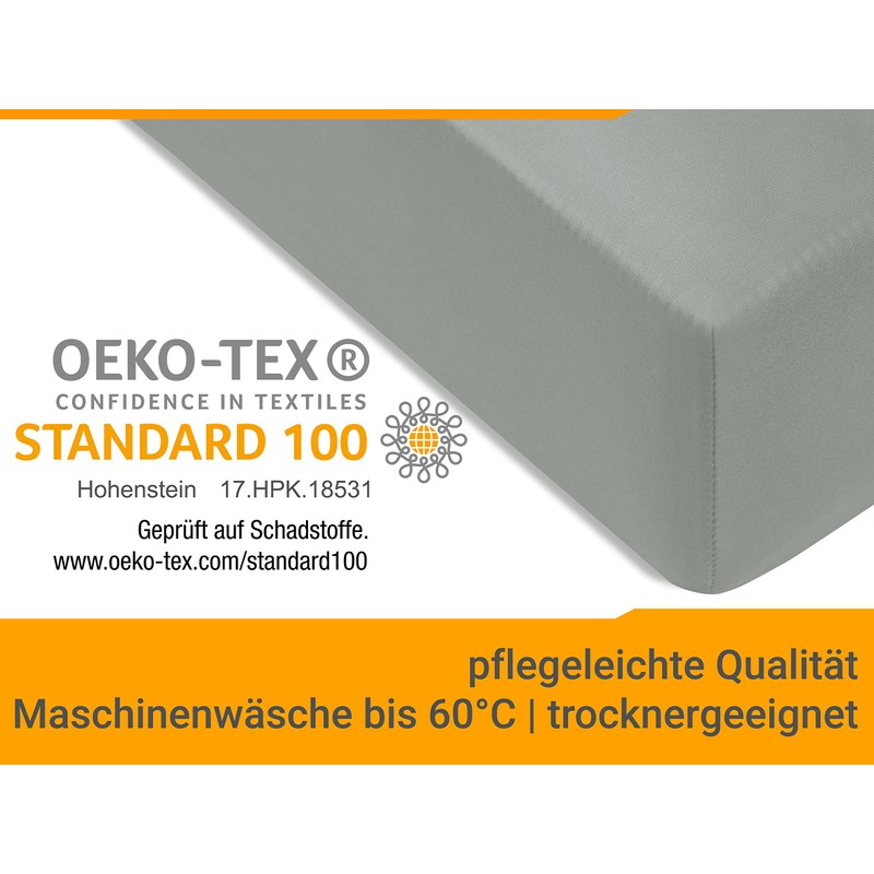 npluseins Microfibre Fitted Sheet - Breathable and Suitable for Allergy