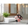 Dog Shape Soap Dispenser (Black/White, Paw Shape Soap Dispenser)