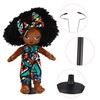 DECHOUS 3 Pcs Vertical Doll Stand Support for Dolls PVC