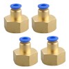 VIVIIHOO Pneumatic Connector Coupling 1/2 Inch Hose Connection & Hose