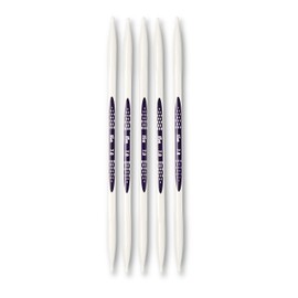 Prym Ergonomische Zweipunkt-Stricknadeln / Nadeln, Kunststoff, 7 mm, 20 cm Länge, Mehrfarbig, 5 Stück