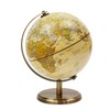 Exerz 14 cm Antique Globe Spanish Map - Metal Base