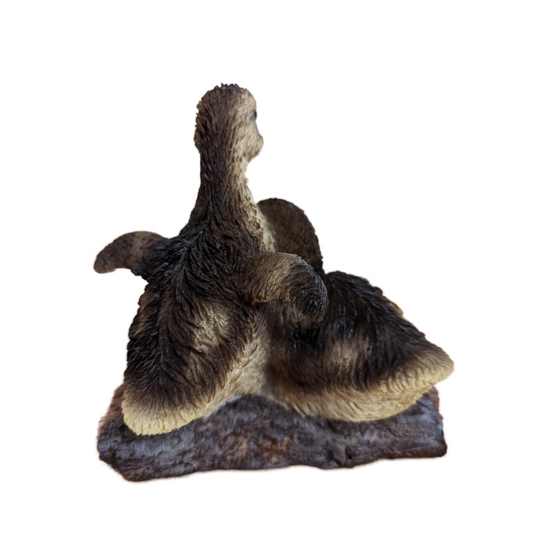Vivid Arts Realistic Baby Ducklings on Log | Resin Home