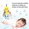 D-KINGCHY Baby Car Seat Stroller Toys Plush Hanging Animal Stuffed