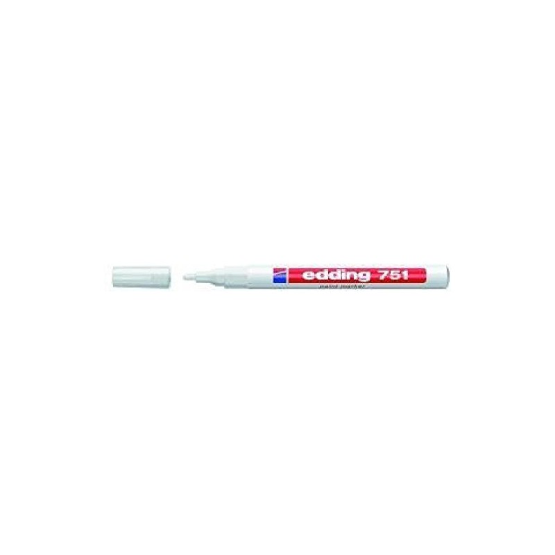 edding 751 Paint Marker Approx. 1.0-2.0 mm White