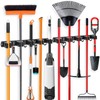 IMILLET 2 Pack Broom and Mop Holder Wall Mounted, Broom