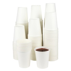 Paper Cups, 120 Pack 8 Oz Paper Coffee Cups, Disposable Coffee Cups 8 oz Disposable Cups Hot Cups Water Cups Disposable Tea Cups Paper Cups 8 oz Paper Cups Paper Coffee Cups, Paper Cups Coffee Cups