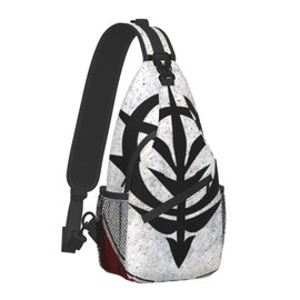 Mobile Suit Gundam Crossbody Bag, Shoulder Bag, Large Capacity, Waterproof, Lightweight, One-Shoulder Bag, Sports, Outdoor, Cycling, Casual, Travel, Waist Bag, Crossbody Bag, Sports Bag, Leisure Bag,