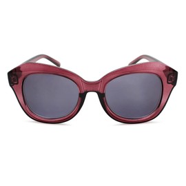 2SeeLife Oversized Reading Sunglasses for Women l Burgundy, 1.00