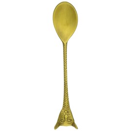 Keystone Brass Cutlery Cat Face Gold Teaspoon BRCUCFSG