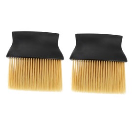 Vaguelly 2pcs Barber Cleaning Tool Comfortable Hairdressing Brush for Efficient Hair Removal Lightweight Design for Neck and Ears Easy to Clean for Hair Salons and Home Use