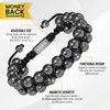 MagnetRX® Magnetic Hematite Bracelet – MAX Strength Magnetic Stones –
