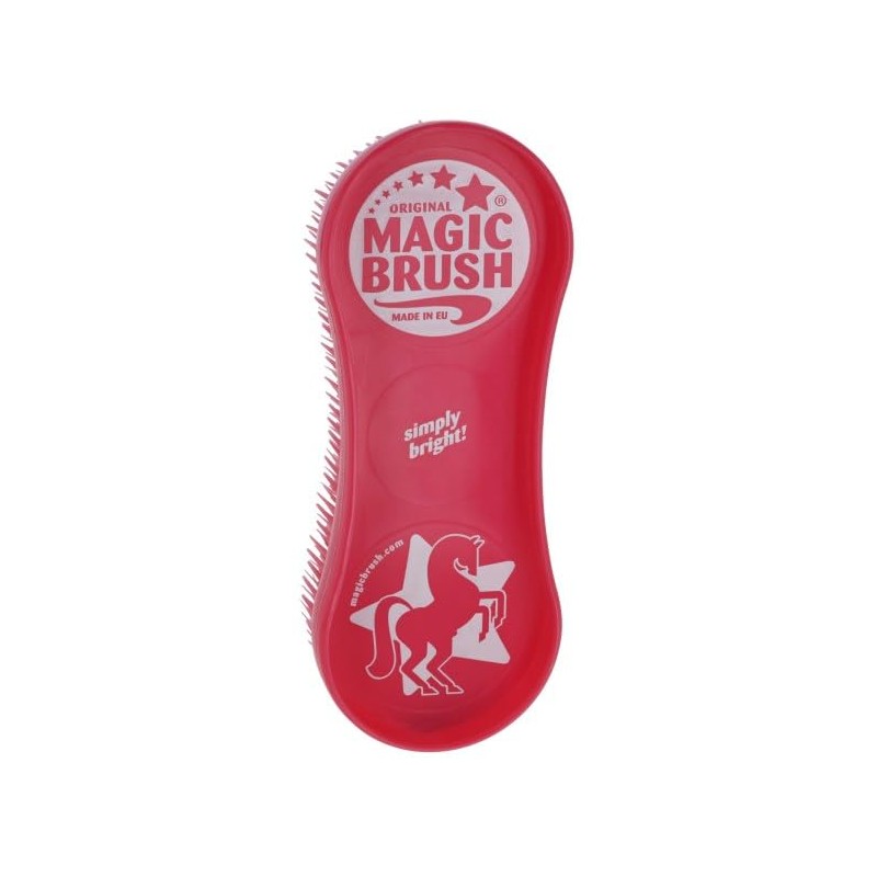 Kerbl Original Magic Brush Bürstensets Pferdebürste Pferdepflege Massagebürste, Jellyfish, 3er