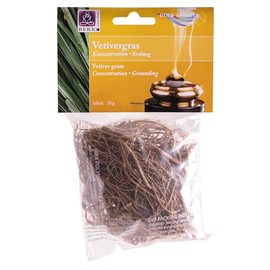 Vetiver Grass 10 g - Berk Incense Scented Woods, Herbs, Flowers for Smoking on Sieve and Charcoal Natural Pure Incense for Relaxation, Cleaning