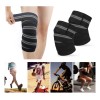 1 Par Vendas Para Rodilla Knee Wraps Elastica Rodilleras Gym
