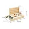 Rabbit Litter Box with Hay Feeder, Bunny Litter Box for