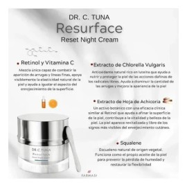 Crema De Noche Resurface Dr. C. Tuna                                                                                                                  