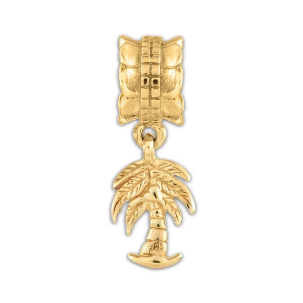 The Black Bow 14k Yellow Gold Plated Sterling Silver Palm