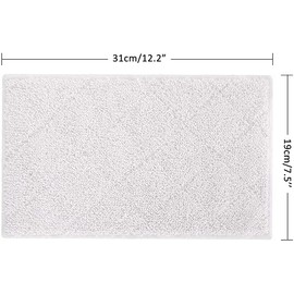 Light 'N' Easy Steam Mop Pads Replacement Reusable for S3601 S3101 S7326 7688ANB 7688ANW Floor Microfiber Cleaning Cloths(8 Pack)