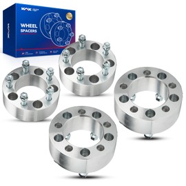 KAX 5x4.5 Wheel Spacers 2 inch, Lug Centric Wheel Spacers with 1/2" x20 Studs 87.1mm Hub Bore,4Pcs Spacers fit for Explorer, Edge, Ranger, Mustang, Liberty, Wrangler, Taurus, Cherokee, Grand Cherokee