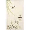 Noren Workshop 11676 Noren Bird Sekirei Tapestry Width 33.5 x