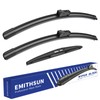 EMITHSUN® Windshield Wipers for 2017-2023 Subaru Impreza 2018-2023 Subaru Crosstrek