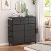 Lulive Dresser for Bedroom with 10 Drawers, Chest of Drawers