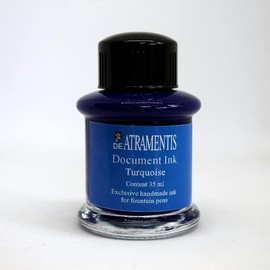 Document Ink Turquoise Handmade Premium Fountain Pen Ink