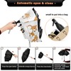 Coikll Large Windproof Umbrella Auto Open Folding Umbrella, 8 Ribs