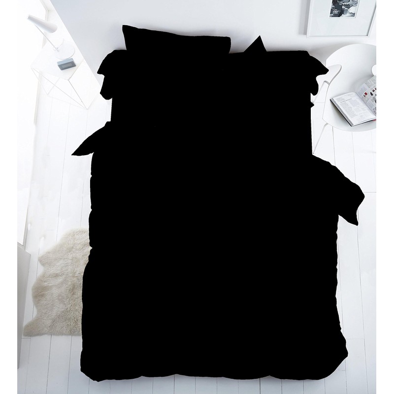 Lyra Linens V-Shape Pillowcase – Soft Plain Dyed Polycotton V