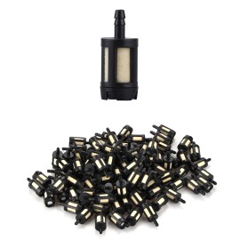 For Husqvarna, For Poulan, For STIHL 100PCS Fuel Filter For Zama ZF-1 Stihl Poulan Huvarna Chainsaw Trimmer 1/8" Line