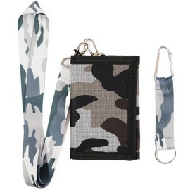 ZHONYEE Kids Wallet with Lanyard for Boys Ages 4-12 Trifold Toddler Wallet Zippered Coin Pocket Card Holders for Children Birthday Gifts