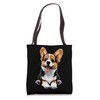 Anime Corgi Puppy Tote Bag
