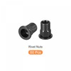 METALLIXITY Rivet Nuts (M8) Pack of 50 Carbon Steel Half