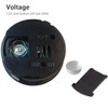 DollaTek Mini Digital LCD Temperature Humidity Meter Thermometer Hygrometer Round