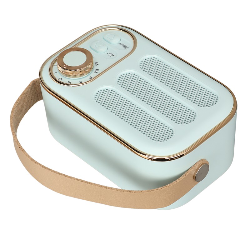 Bluetooth Speaker Stereo HiFi Sound USB Charging Retro Portable Wireless