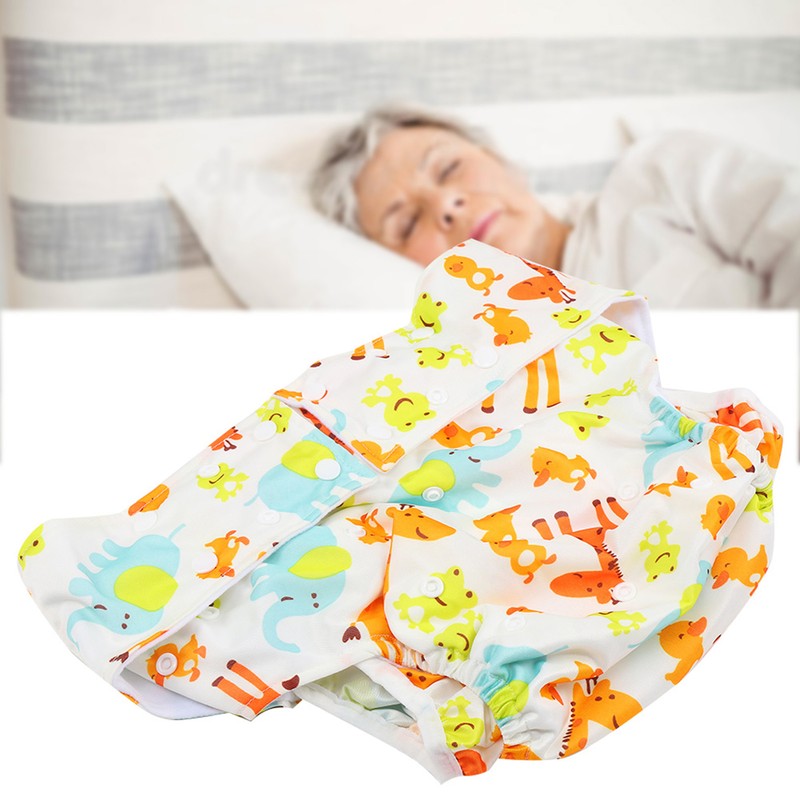 Washable Reusable Adjustable Breathable Anti Leakage Adult Diapers for Elderly