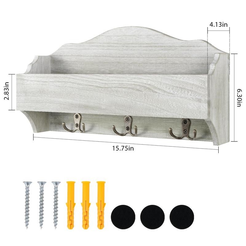 Mail & Key Holder Shelves , Mail Sorter Wall Mount
