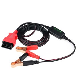 Autel OBD2 - Protector de memoria para batería de coche, MaxiBAS BTMS para ahorro de memoria, preserva el código ECU y los ajustes preestablecidos electrónicos durante el reemplazo de la batería