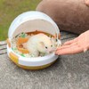 UFO Hamster Cage Funny Cute Travel Portable Small Pet Out