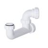 Bath Trap 40mm (1.1/2 Inch) Bath Trap/Shower Trap with Universal
