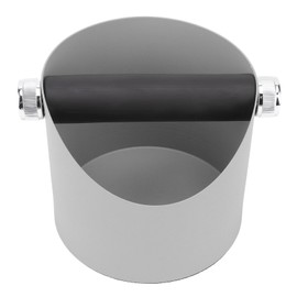 Coffee Knocking Slag Bucket Home Small Anti Slip Coffee Machine Grounds Box Powder Slag Recycling Bucket Grey