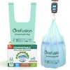 Compostable Trash Bags with handle-tie,Garbage Bags, 2.6 Gallon,Food Waste Bags,Small