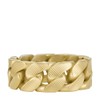 Fossil Men's Harlow Linear Texture Chain Gold-Tone Stainless Steel Band
