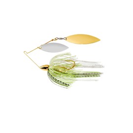 War Eagle Custom Lures WE34SEGW09 3/4Se Double Willow Gold Frame Artificial Fishing Bait, Spot Remove